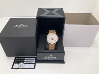 reloj pulsera unisex edox les bemonts 4002