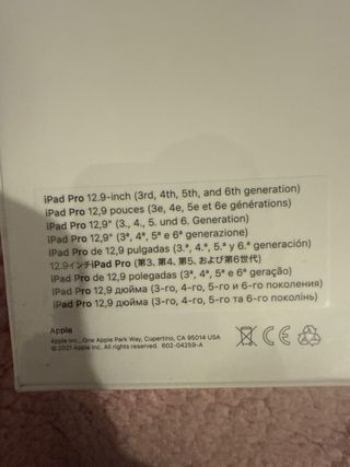 Funda Teclado Magic Keyboard iPad Apple