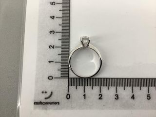 sortija oro 18k con diamante de laboratorio