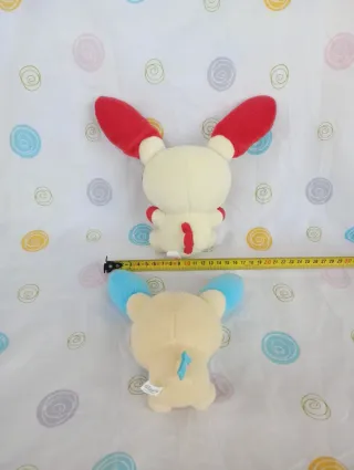 pokémon peluche do pokémon Plusle Minum banpresto