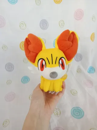pokémon peluche do pokémon Fennekin da banpresto