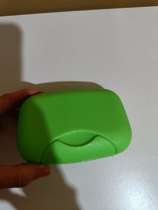 Jabonera Plástico Verde