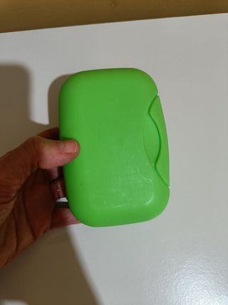 Jabonera Plástico Verde