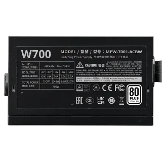 Fonte Alimentação Cooler Master Elite Nex W700