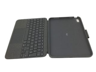 otros informatica logitech logitech combo touch funda con teclado extraíble oxford gris para ipad 10th generación