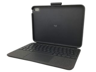 otros informatica logitech logitech combo touch funda con teclado extraíble oxford gris para ipad 10th generación