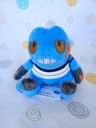 pokémon peluche do pokémon Croagunk da banpresto