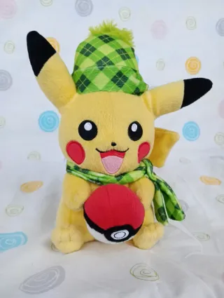 Pokémon peluche do pokémon Pikachu tomy - natal
