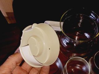 Cafeteira Bule Jarro e 4 Chávenas Café Chá