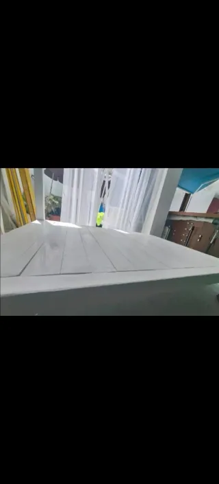 Cama Balinesa Metálica y Madera