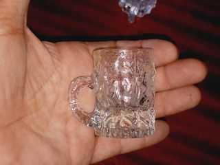 6 Cálices em vidro com asa