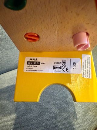 Ikea UPPSTÅ Bloque para amartillar multicolor