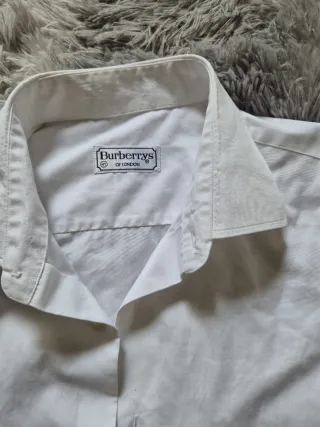Camisa Burberry Blanca Lisa