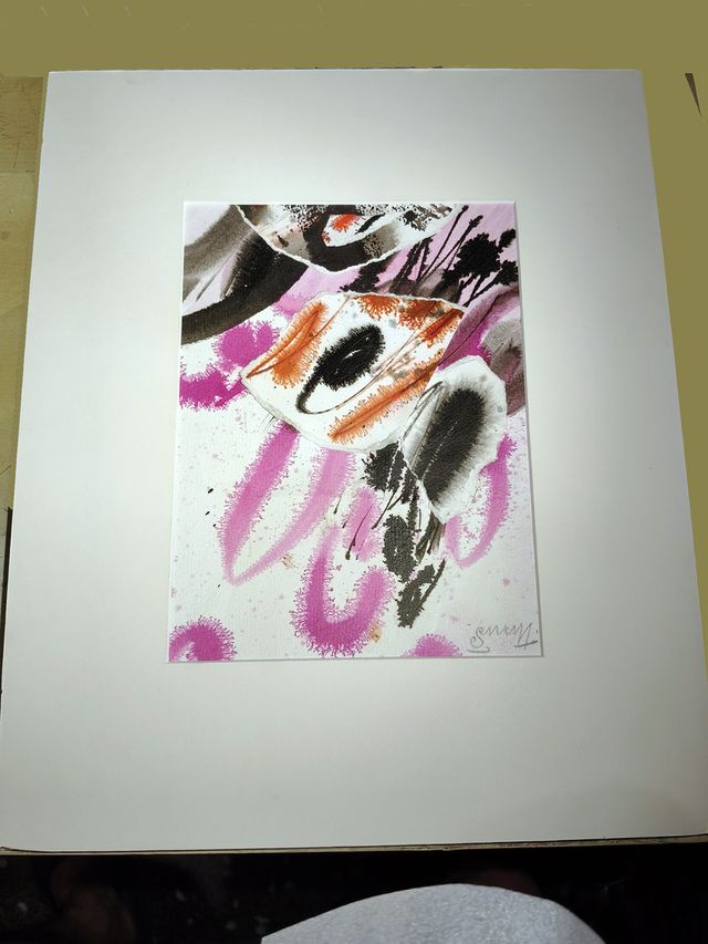 Obra de Josep Tharrats - Técnica Mixta