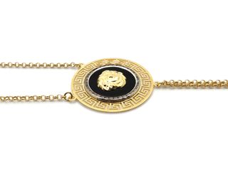 manita oro 18k con circonita,onix