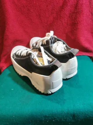 Zapatillas deportivas azul y blanco talla 36