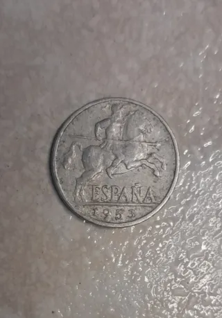 Moneda Española año 1953