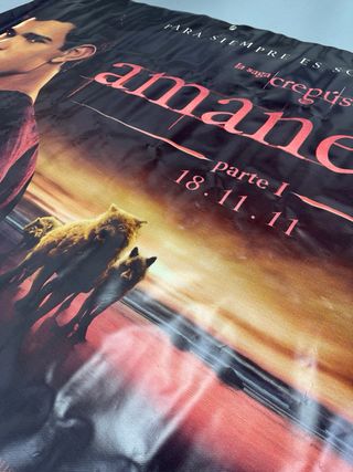 Banderola promocional película Amanecer (Parte 1)