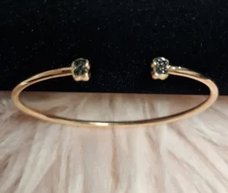 Pulsera TOUS Plata Bañada en Oro Rosa con Espinela