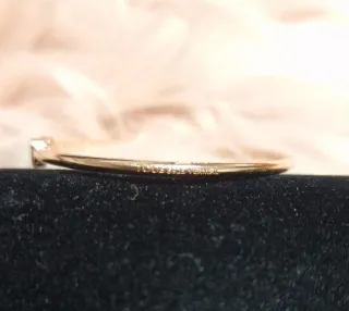 Pulsera TOUS Plata Bañada en Oro Rosa con Espinela