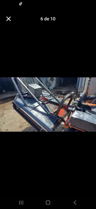 Desbrozadora tractor my fuerte