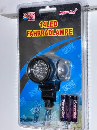 Linterna LED Bicicleta Power-line 14 LED