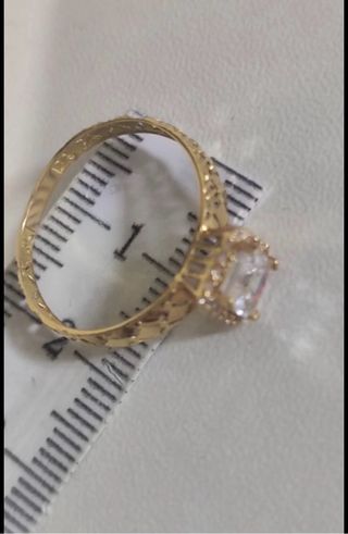 Anillos de oro 18K con circonitas