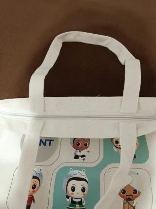 Bolso Tote con cremallera