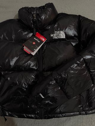 Chaqueta The North Face Negra Brillante