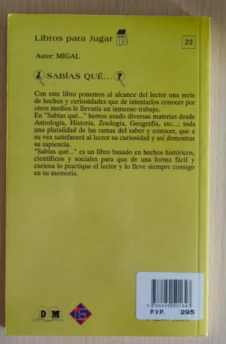 Libros para jugar