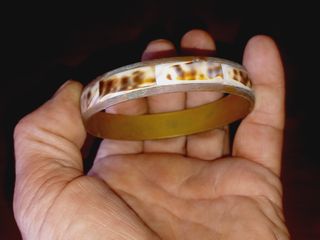 Pulseira rigida em latão