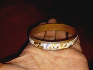 Pulseira rigida em latão