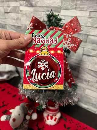 Bolita personalizada Feliz Navidad