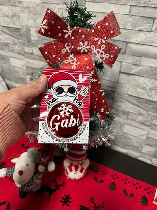 Bolita personalizada Feliz Navidad