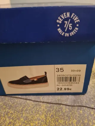 Zapatillas Seven Five Azul Marino