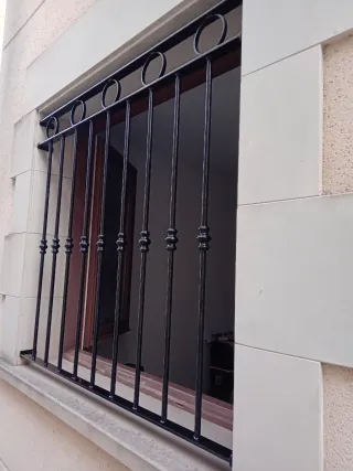 Rejas de hierro forjado para ventana