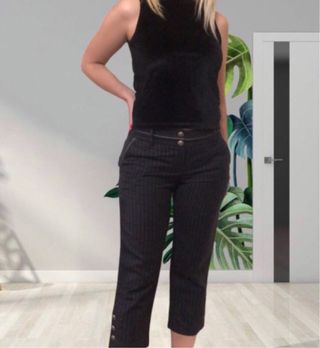 Pantalones Massimo Dutti de paño