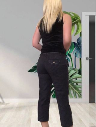 Pantalones Massimo Dutti de paño