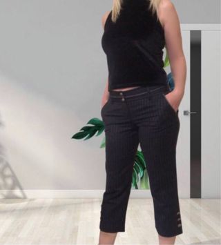 Pantalones Massimo Dutti de paño