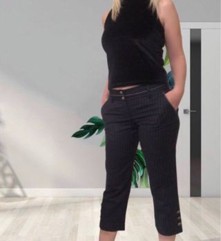 Pantalones Massimo Dutti de paño