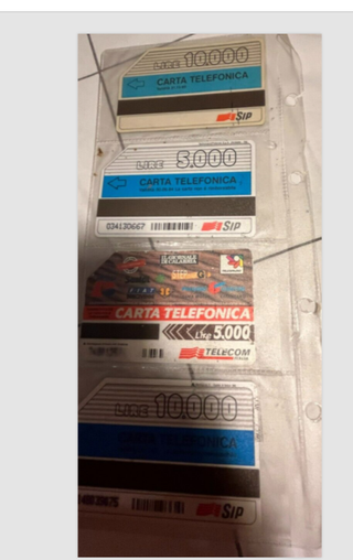 10 Schede Telefoniche SIP Usate