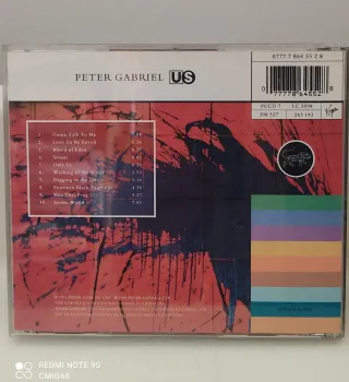 CD Peter Gabriel - US PGCD 7