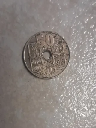 62 Monedas de 1949 españolas 50centimos