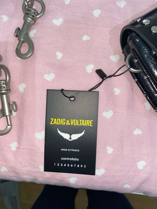 Bolso Zadig & Voltaire negro tachuelas