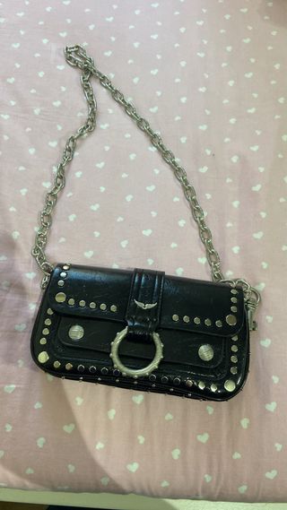 Bolso Zadig & Voltaire negro tachuelas