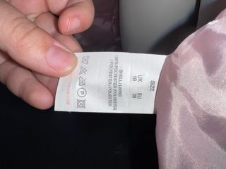 Cappotto Teddy Rosa Taglia M