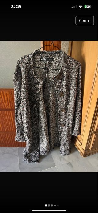 Abrigo Zara multicolor