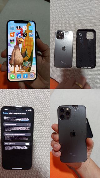 iPhone 12 Pro 128GB Plata Batería 86%