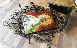 ALTAR o CAPILLA Virgen Dolorosa MACARENA (forja)