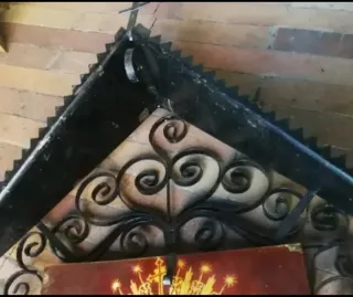 ALTAR o CAPILLA Virgen Dolorosa MACARENA (forja)